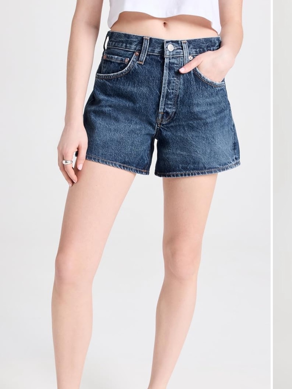 Agolde Parker Long Shorts